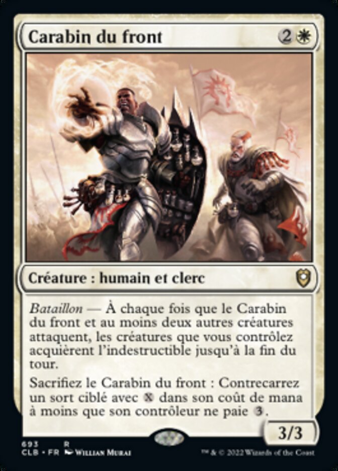 image Carabin du front