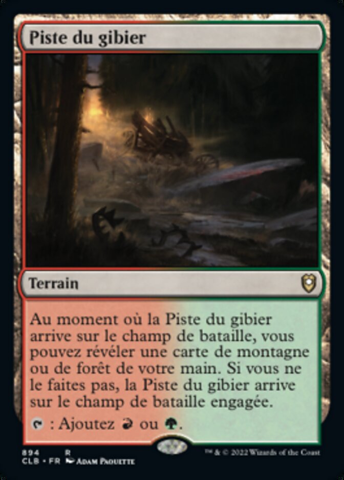 image Piste du gibier
