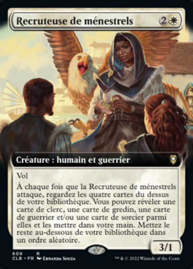 image Recruteuse de ménestrels