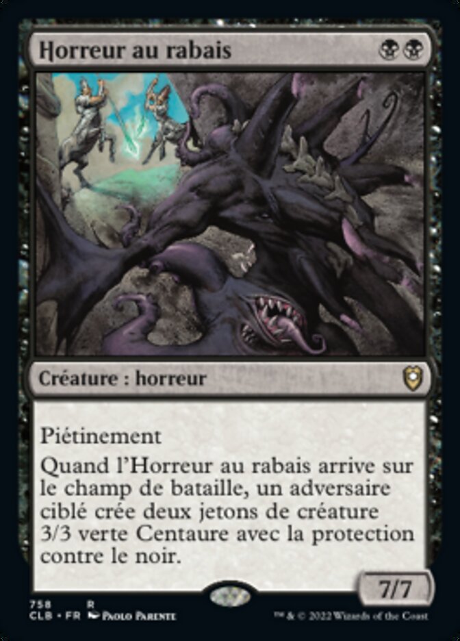 image Horreur au rabais