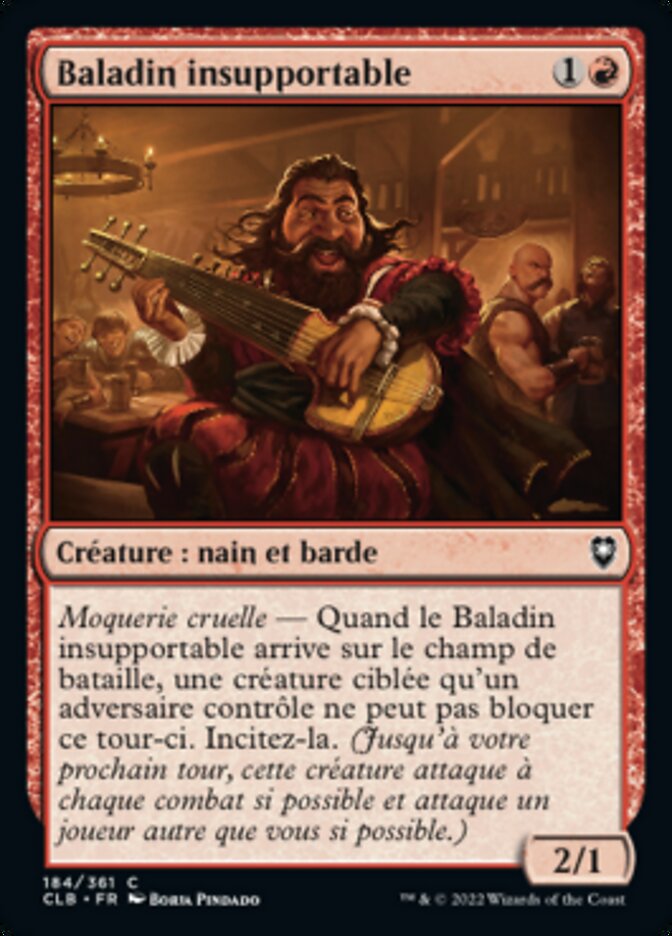 image Baladin insupportable
