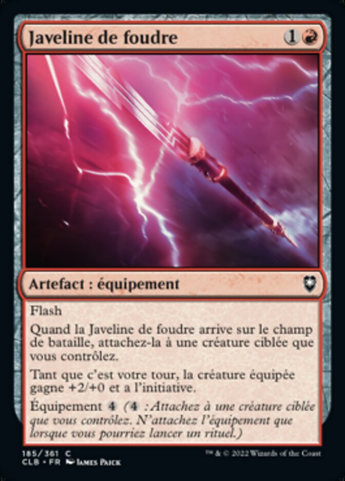 image Javeline de foudre