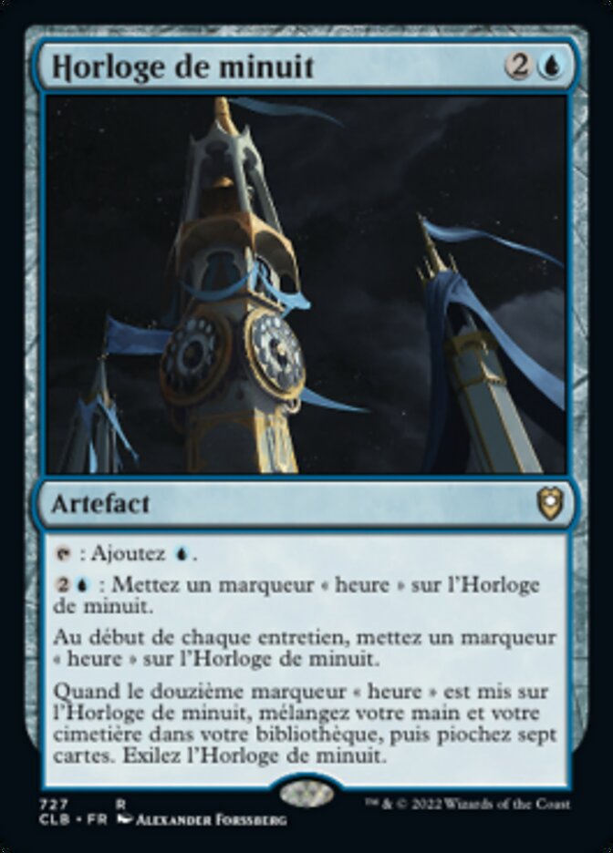 image Horloge de minuit