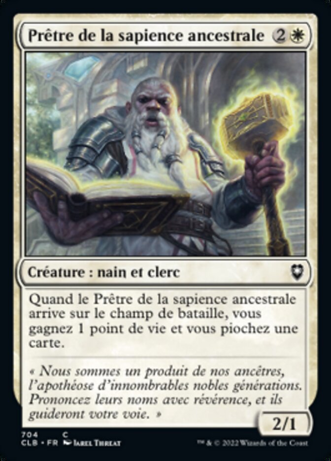 image Prêtre de la sapience ancestrale
