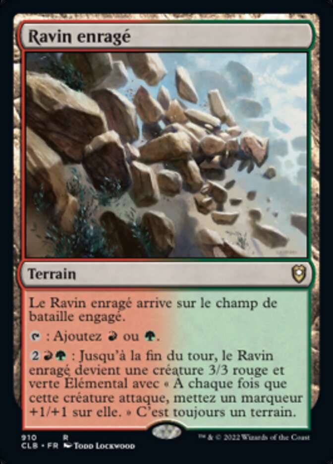 image Ravin enragé