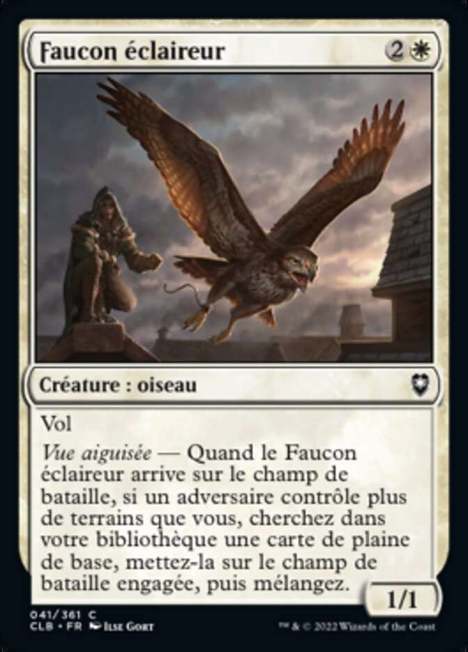 image Faucon éclaireur