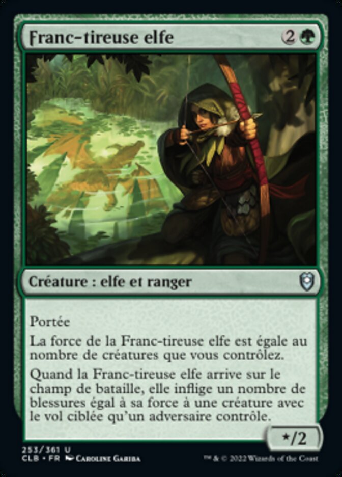 image Franc-tireuse elfe