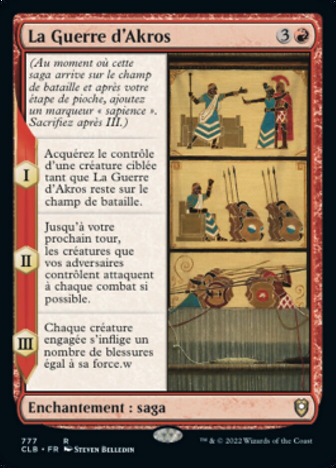 image La Guerre d'Akros