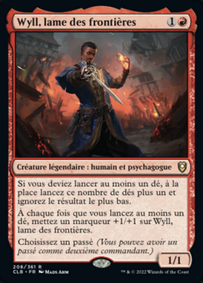 image Wyll, lame des frontières