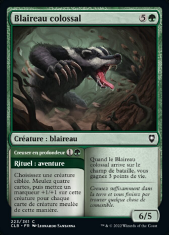 image Colossal Badger // Dig Deep