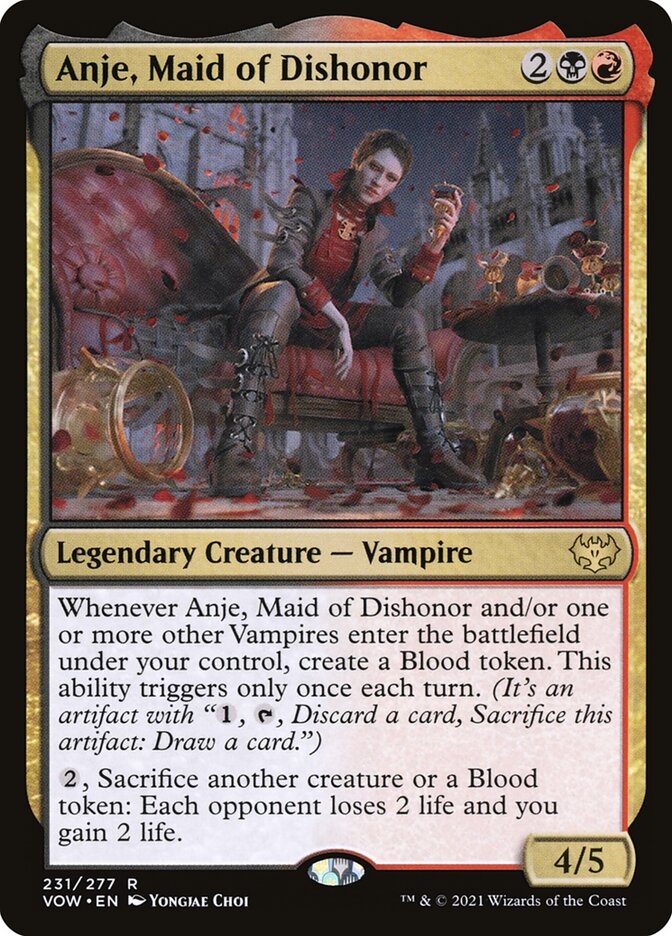 image Anje, Maid of Dishonor