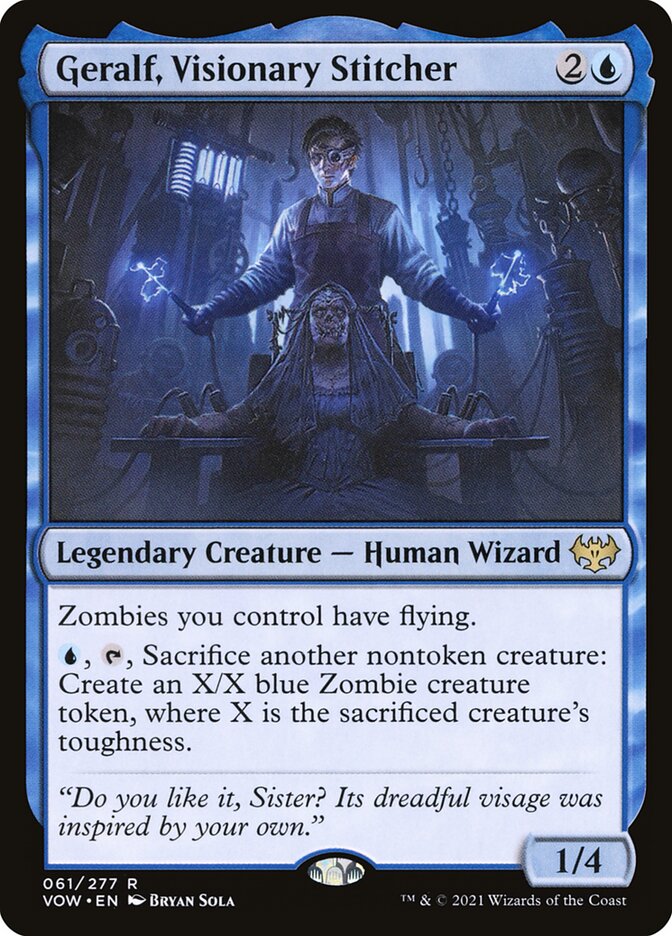 image Geralf, Visionary Stitcher