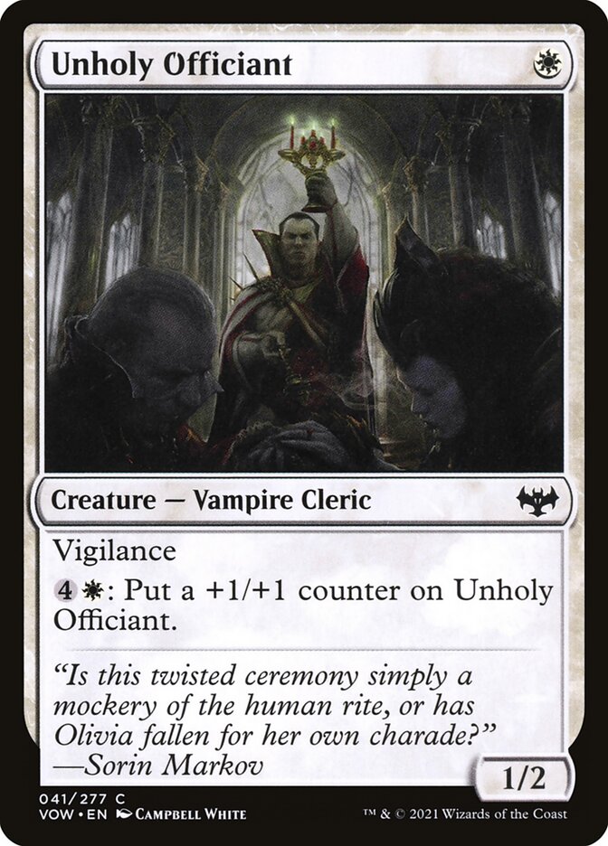 image Unholy Officiant