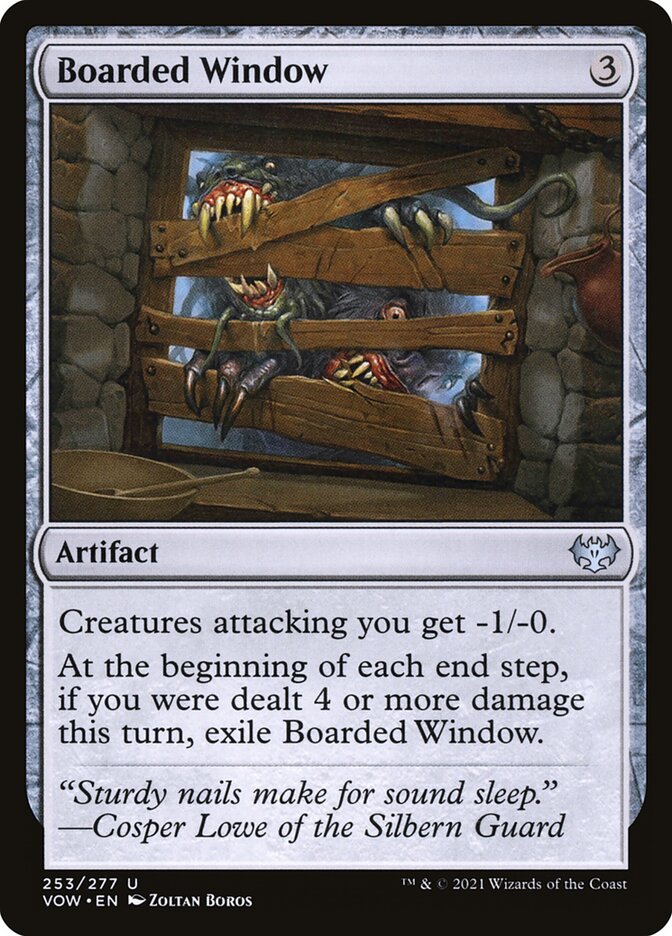 image Boarded Window