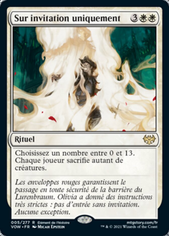 image Sur invitation uniquement