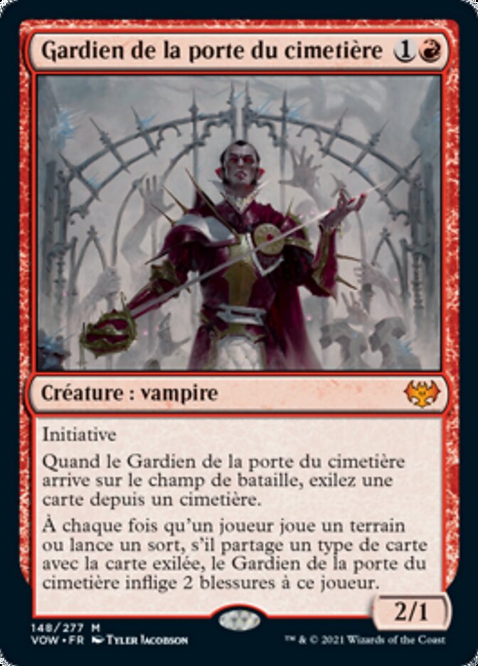 image Gardien de la porte du cimetière