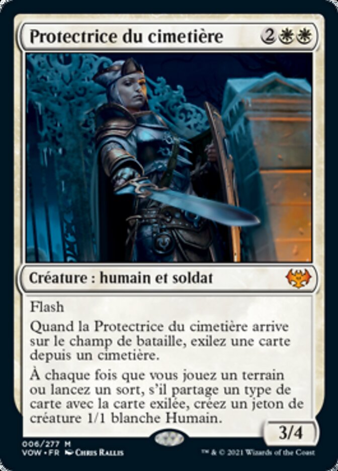 image Protectrice du cimetière