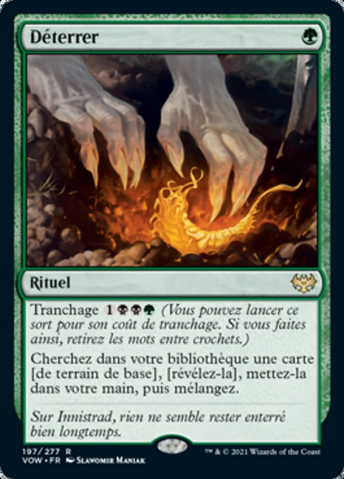 image Déterrer