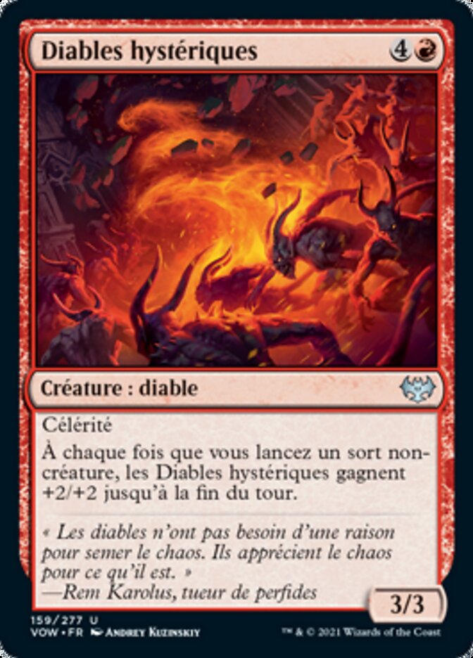 image Diables hystériques