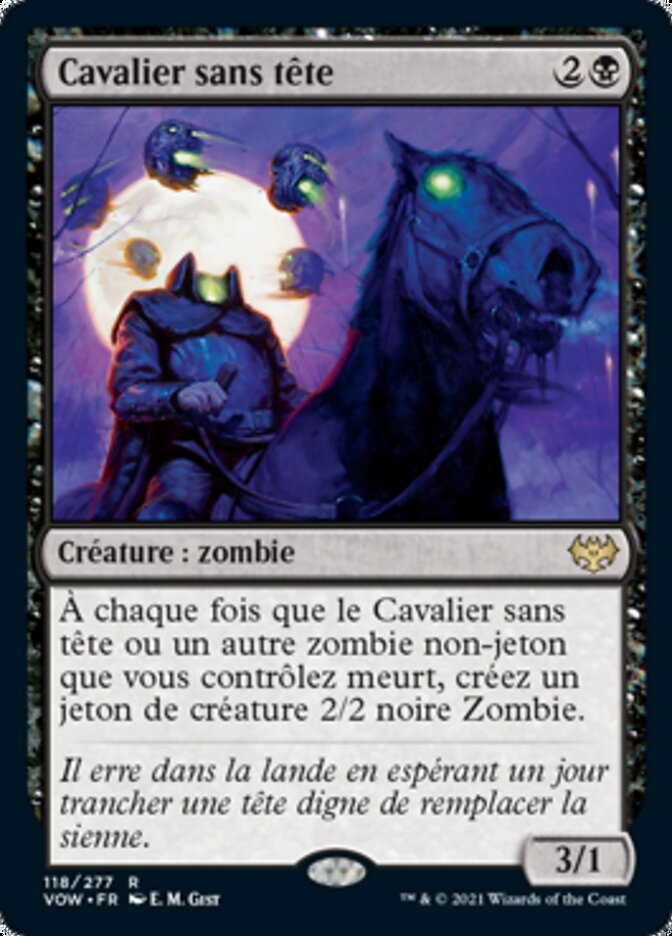 image Cavalier sans tête