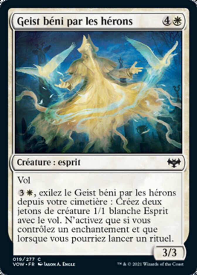 image Geist béni par les hérons