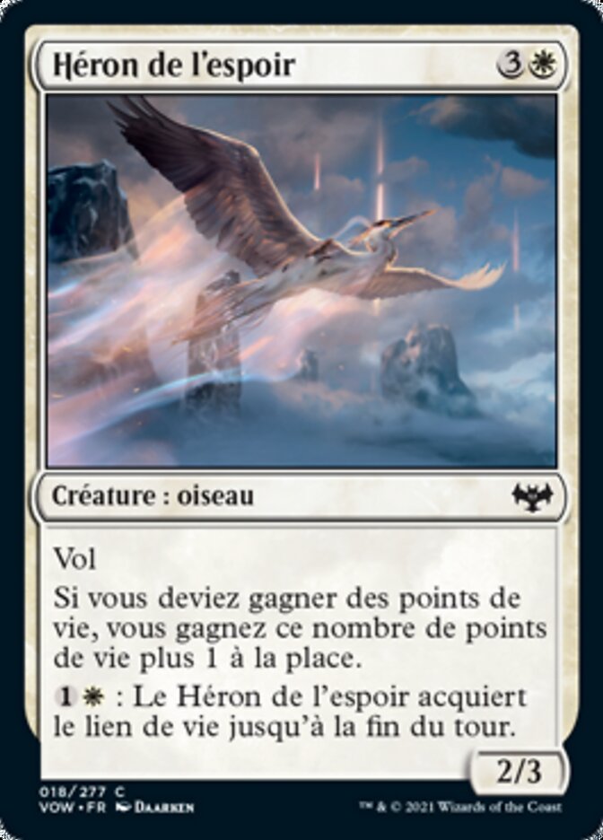 image Héron de l'espoir