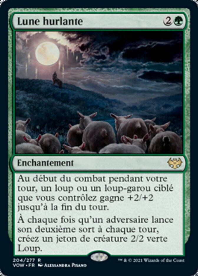 image Lune hurlante
