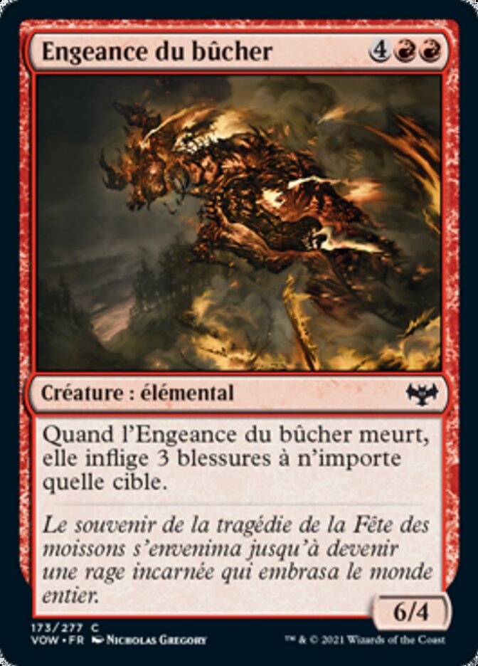 image Engeance du bûcher