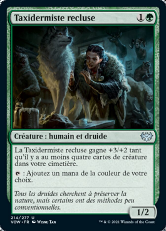 image Taxidermiste recluse
