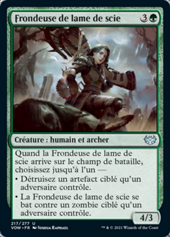 image Frondeuse de lame de scie