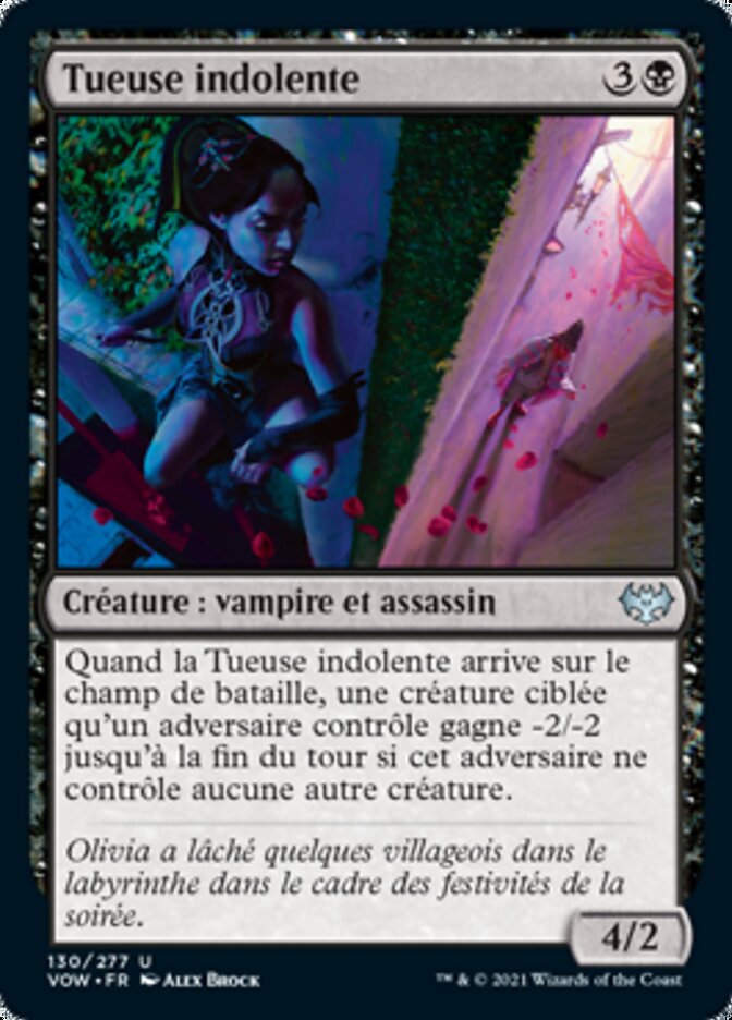 image Tueuse indolente