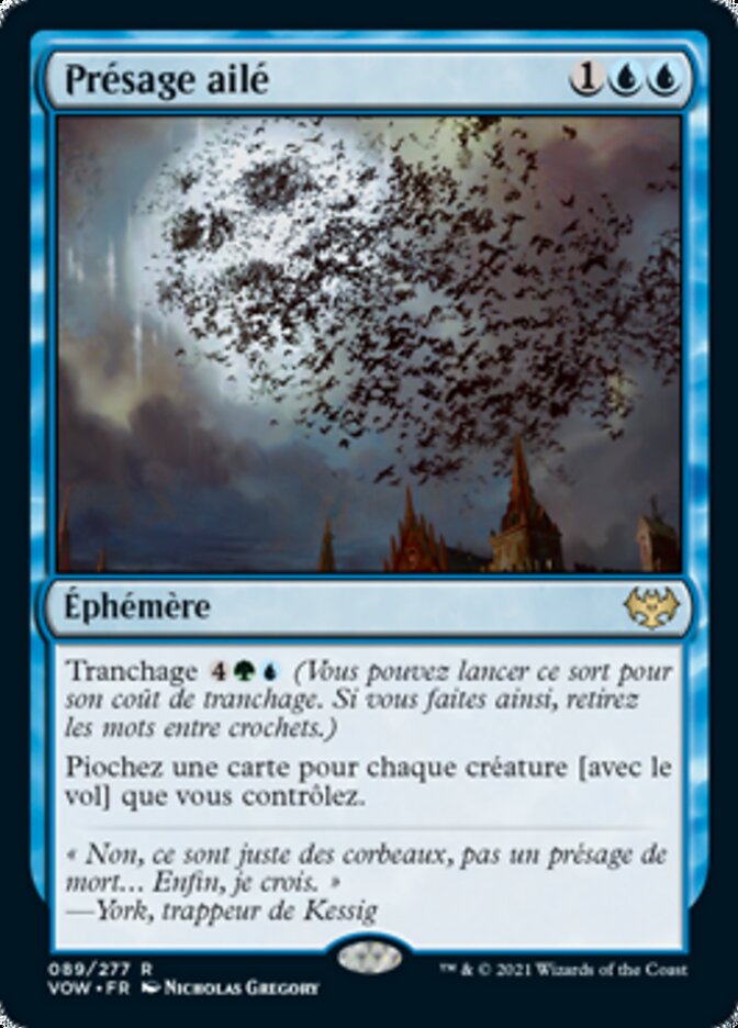 image Présage ailé