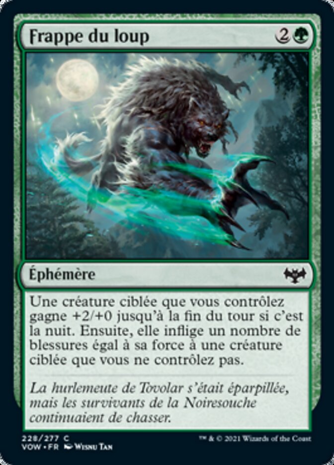image Frappe du loup