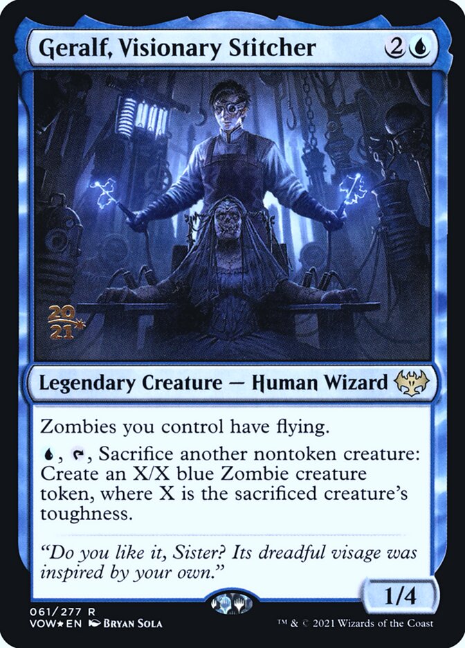 image Geralf, Visionary Stitcher