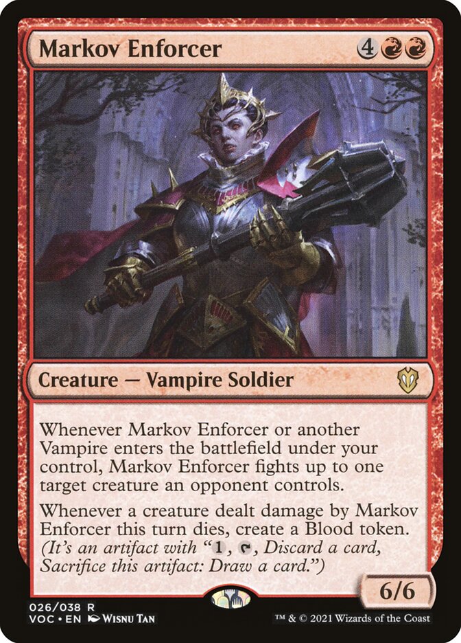 image Markov Enforcer