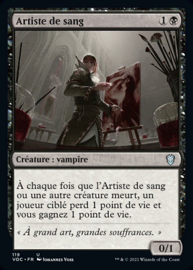 image Artiste de sang