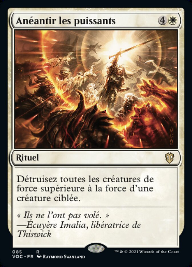 image Anéantir les puissants