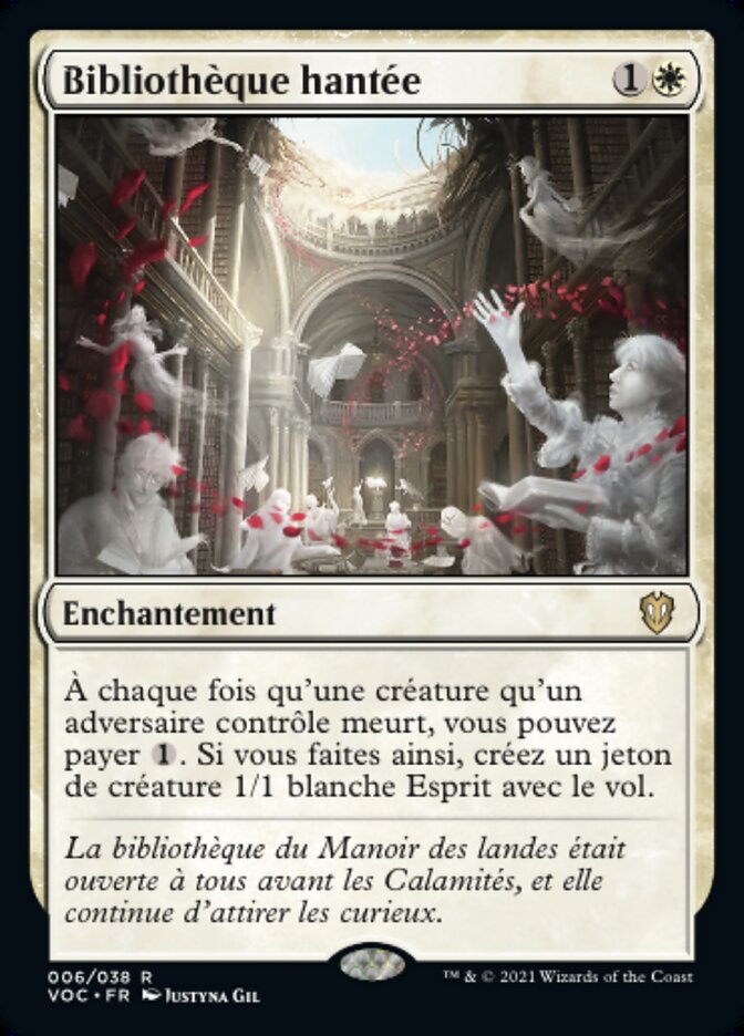 image Bibliothèque hantée