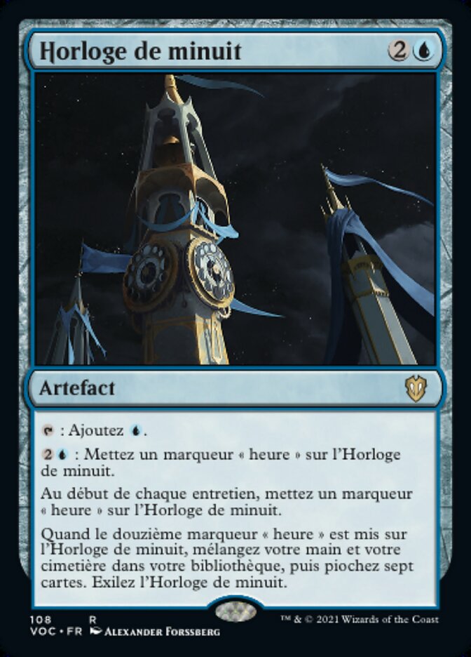 image Horloge de minuit