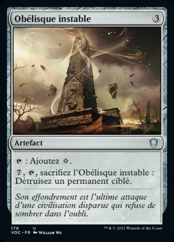 image Obélisque instable