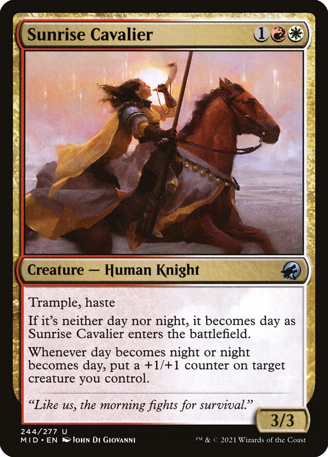 image Sunrise Cavalier