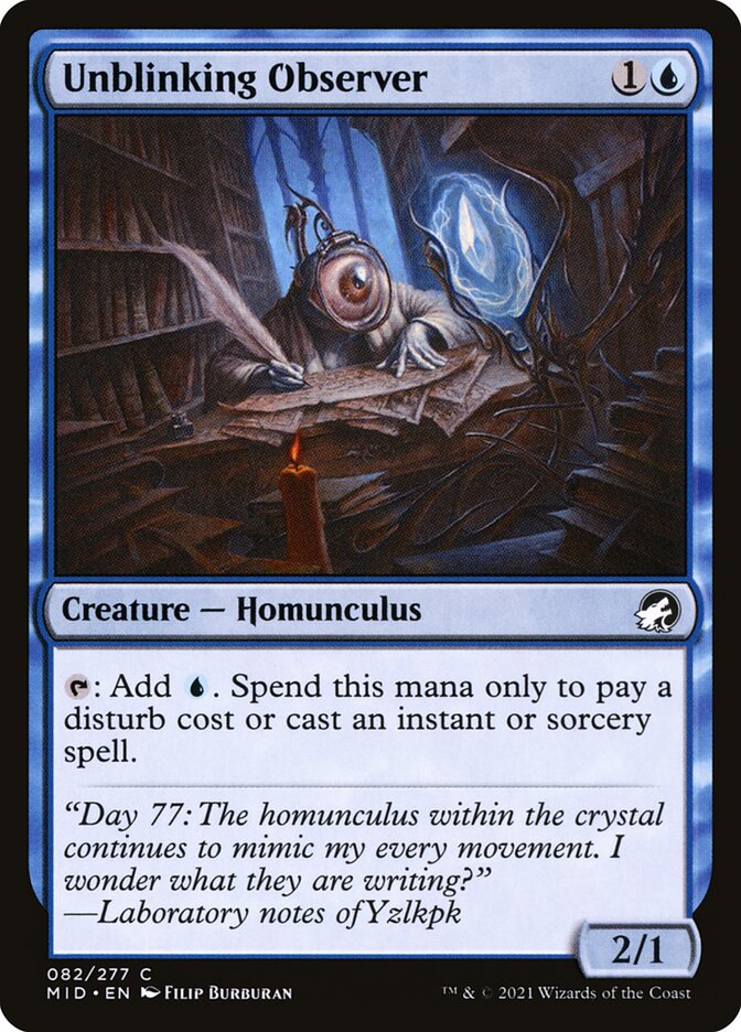 image Unblinking Observer