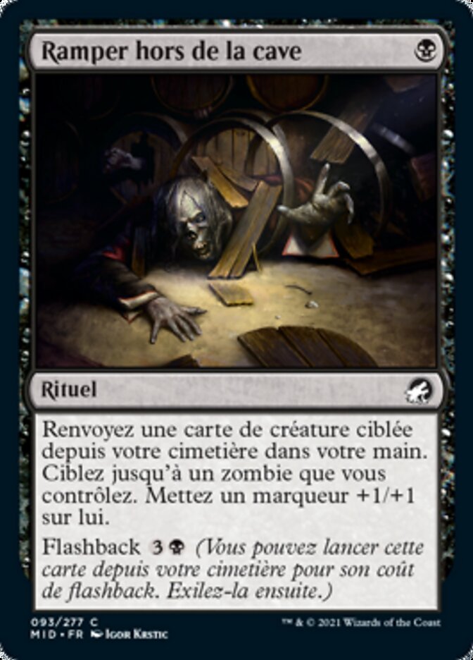 image Ramper hors de la cave