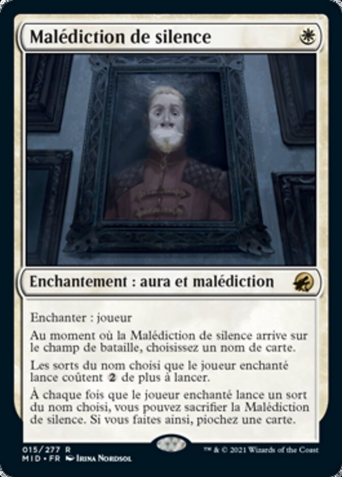 image Malédiction de silence
