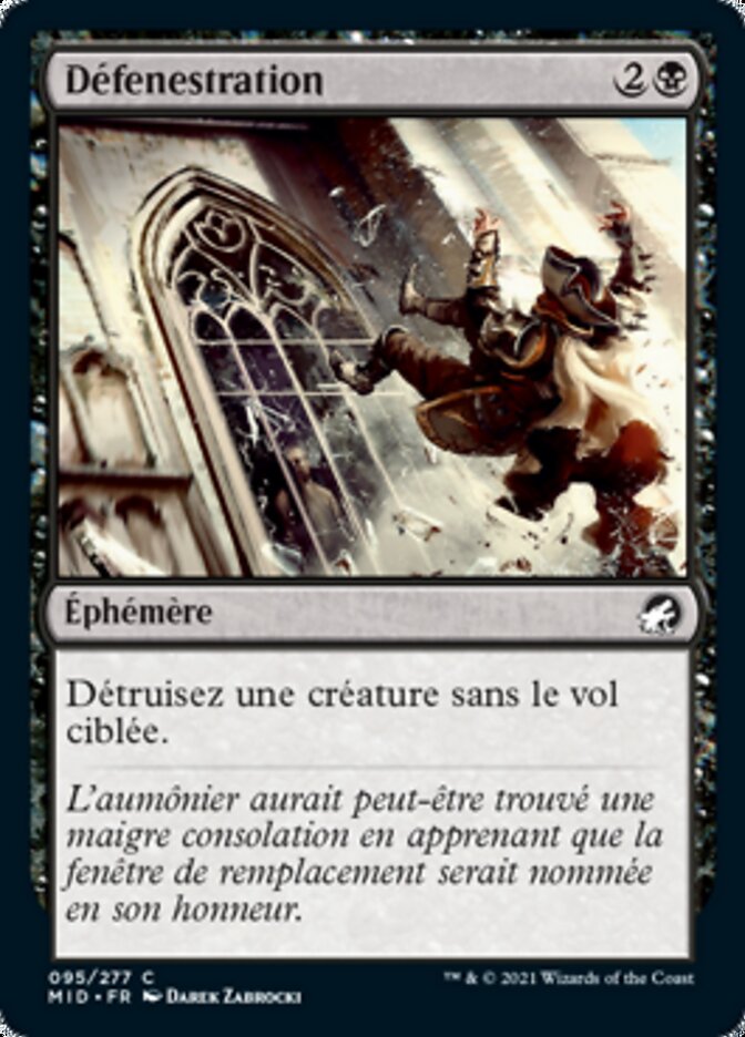 image Défenestration