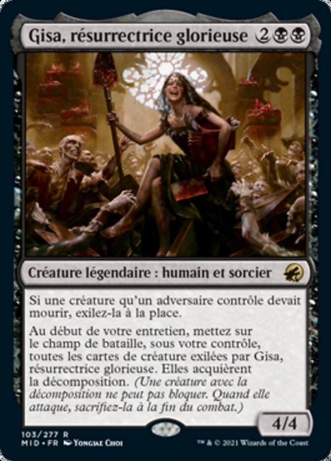 image Gisa, résurrectrice glorieuse