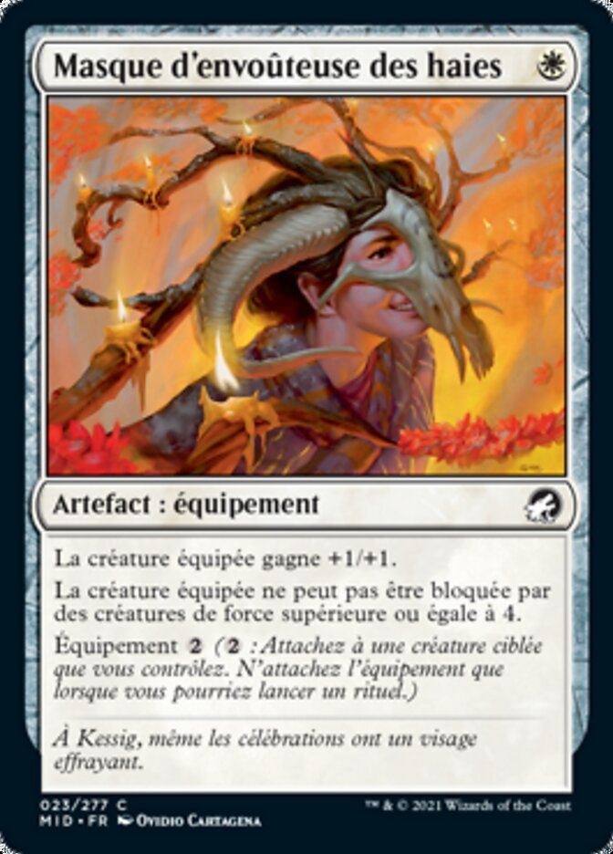 image Masque d'envoûteuse des haies