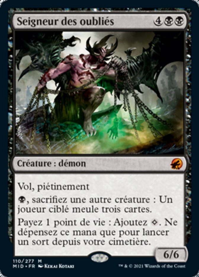 image Seigneur des oubliés