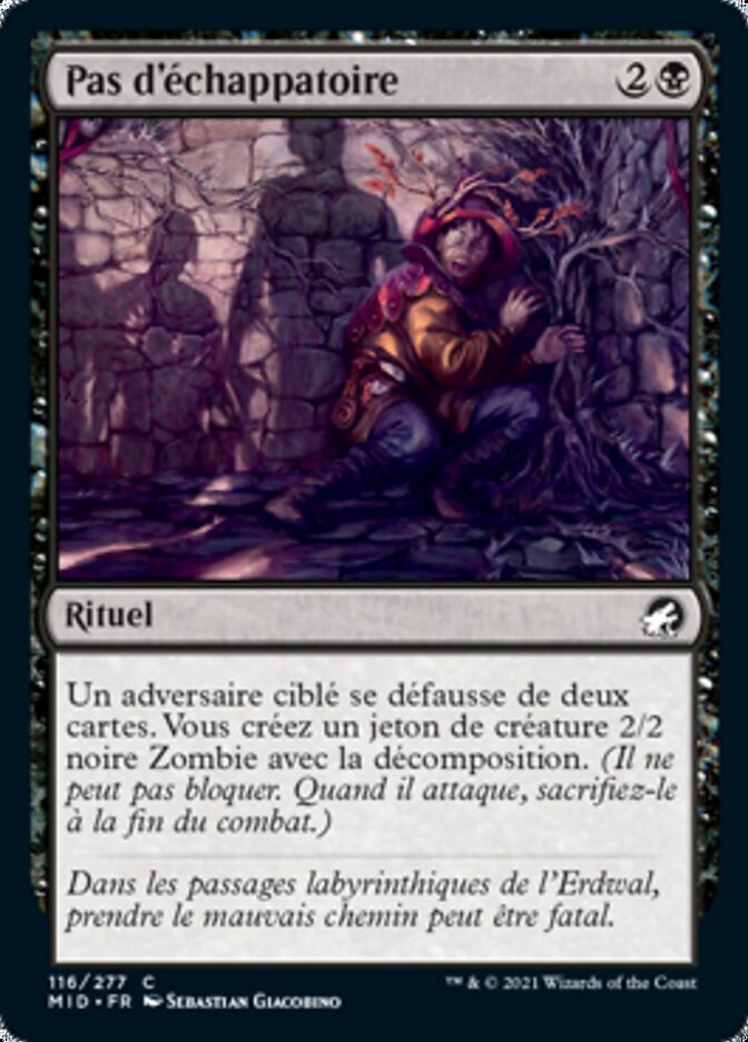 image Pas d'échappatoire