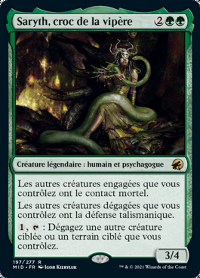image Saryth, croc de la vipère